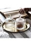 Tent Shaped Crystal Glass Dish with Lid - 5