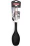 Nylon Ladle With Stainless Steel Handle 33X9.5cm, Black, Kitchen Tools