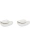 Silicone Grips Set of 2, White (Pot Handle Covers)