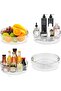 SKY-TOUCH 1 Pack Lazy Susan Turntable Organizer Rotates 360 Degrees