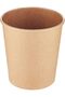 Disposable Kraft Soup Brown Cup 32 ounce with Lid for Take away / To Go Food Packaging, 5 Pi - 4