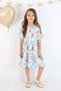 Girl Dress I Relaxed Fit Girl Dress for Summer, Stylish Design I Short Sleeve Summer Dress
