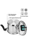 Milk Pot 16cm/2.5LTR With Glass Lid Stainless Steel - 2