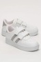 Everyday Boys' and Girls' White Sneakers with Velcro Double Straps, Comfortable and Lightweight Sports Shoes - 2