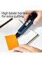 Nusign Ens062 Heavy-duty Snap-off Cutter With Sk5 Blade & Breakaway Cover - Blue - 2