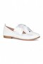 Orthopedic Pad Sole Bow Detailed Girls' White Ballerinas - 3
