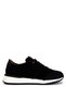 Men's Genuine Leather Black Suede Sneakers & Sports Shoes