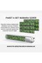 Metal In-Car Temporary Parking Number, Concealable Number, Highlighter, Magnetic Number - 5