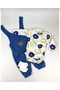 Bear Patterned Baby Boy Jumpsuit 3-Piece Jumpsuit Set (Zıbın Jumpsuit Socks) 3-6-9 Months Baby Outfit - 2