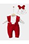 Pjıshop Newborn Baby Set Baby Clothing Jersey Stylish Model Hooded Romper - 4