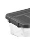 Latch Closure Modular Stacker Storage Box 16 Quart - 3