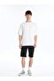 Lcw Jeans Black Standard Fit Men's Jean Shorts