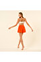 Tavas Mini 100% Cotton Skirt - Orange - 4