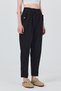 Black Pocket Button Detailed Elastic Waist Trousers 006 - 7