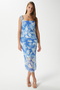 Women's Catherine Blue Lined Flexible Tulle Dress 00028 - 2