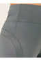 Contour Effect Stitch Detail Flared Leggings - 3