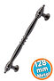 Kitchen Furniture Drawer Cabinet Wardrobe Door Handle Handle Flat Metal Handles Handle Smoked 128 mm