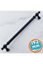 Furniture Kitchen Cabinet Drawer Cupboard Door Handle Handle Black Metal Handles (192 mm - 19.2 cm)