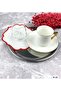 Set of 6 Linen Fabric Embroidered Single-Wrap Coffee Side Cocktail Napkins & Coasters Suitable for Embroidery. - 2