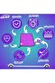 Microfiber Car Wash and Drying Towel Set - High Absorption Reusable Kitchen Cleaning Cloth, Ca - 5