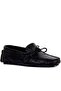 - Black Leather Men's Shoes 101-3791-11169 - 5