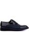 Fosco - Navy Blue Patent Leather Men's Casual Shoes 290-6590