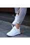 - White Leather Lace-Up Men's Casual Shoes 101-9005-H1255 - 4