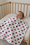 Red Heart Multi-Purpose Muslin Baby Blanket