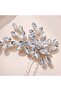 Lidya Handmade Zircon Stone Promise Engagement Wedding Elegant Bridal Hair Accessory - 4