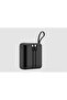 Heli Multi-20 4 in 1 Power Bank with Built-in Cables 20000mAh Black - 3