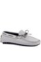 - Light Gray Leather Men's Loafer 101-3791-11169 - 2