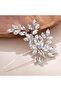 Lidya Handmade Zircon Stone Promise Engagement Wedding Elegant Bridal Hair Accessory - 3