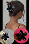Black Color Lotus Latch Buckle - 3