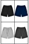 Men's Two Thread Plain Shorts 4 Pack