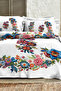 100% Cotton Percale Dowry Luxury 5D Digital Double Size Duvet Cover Set Embroidery - 2