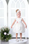 Flower Baby Dress White 3185