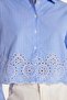 Women's Slim Fit Slim Fit Patterned Long Sleeve Classic Collar Shirt - 3