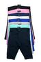 Burgundy Children's Capri Leggings Cotton and Lycra Stretchy - 4