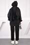 Anthracite Denim Jacket with Pockets - 4