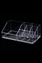 9 Compartment Makeup Lipstick Mascara Organizer Cosmetic Product Organizer - Transparent - 4