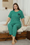 Plus Size Pajama Set - 4
