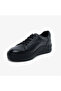 59052 Black Genuine Leather Women's Sneaker Shoes - 4