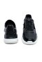18401 Black Genuine Leather Men's Sports Shoes - 6