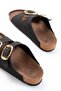 P-101 Black Daily Women's Slippers - 5