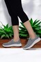 Daily Comfortable Non-Slip Lightweight Unisex Men's Women's Casual Sneaker Shoes Gray - 4