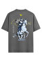 Gokturk Alphabet Special Design Oversize T-Shirt Orhun Inscriptions Turkish Printed