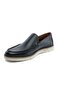64669 Black Genuine Leather Men's Loafer Shoes - 4