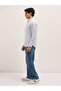 Men's Grey With White Stripes Slim Fit Casual Shirt For Every Occasion - 6