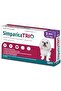 Simparica TRIO the Complete Flea, Tick, and Heartworm Prevention for Dogs (2.5-5Kg ×3 Tablets)