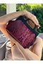 Raphael - Wooden Scholar Fabric Bag, Clutch, Handbag, Portfolio, Women's Bag, Handbag - 2